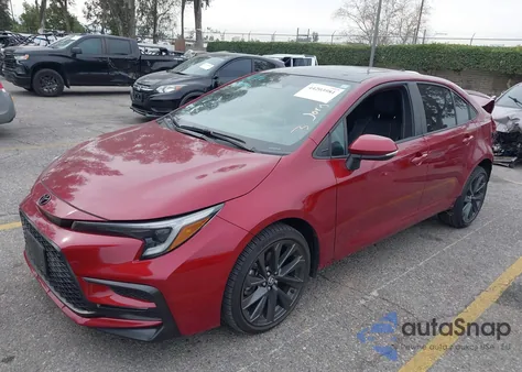 2024 Toyota Corolla Xse from USA, damaged, VIN 5YFT4MCE5RP194978